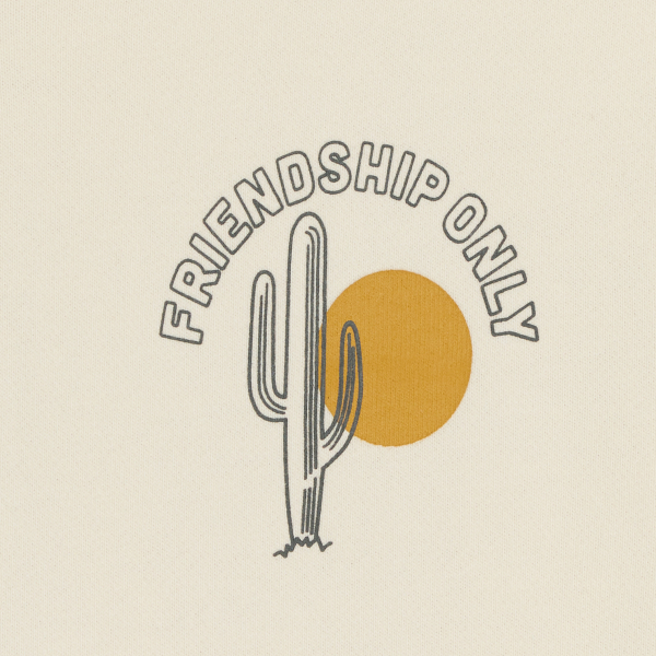 سويت شيرت بغطاء للرأس بنقشة من الأمام والظهر، صوف للأولاد